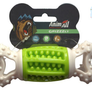 Іграшка AnimAll GrizZzly кісточка-зубочистка, зелена