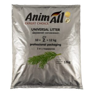 Деревний наповнювач AnimAll без аромату, для котів