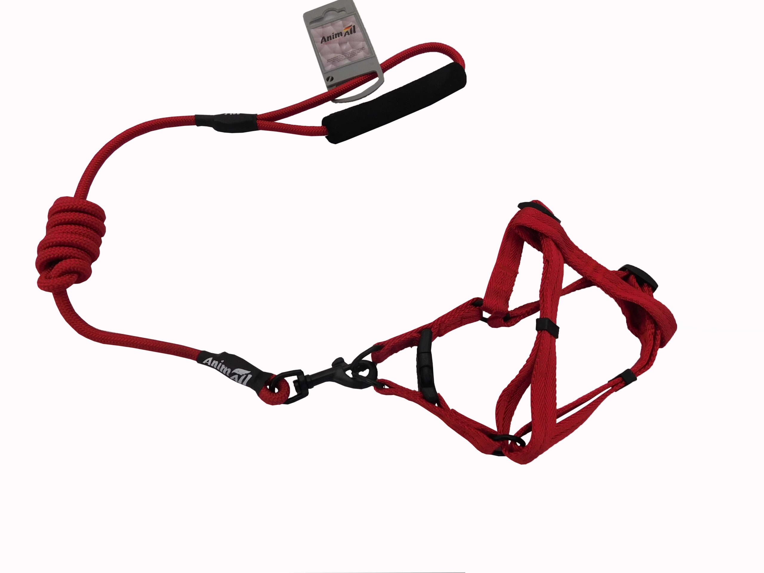 Комплект шлея з повідцем AnimAll для тварин