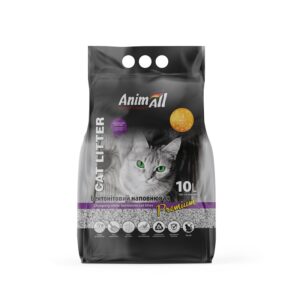 Бентонітовий наповнювач AnimAll Premium Lavender з ароматом лаванди
