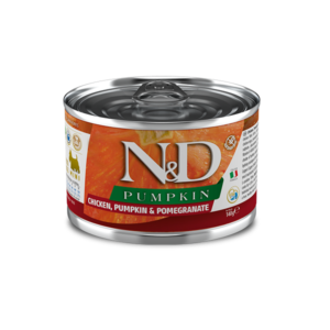 Беззерновий вологий корм для собак Farmina N&D PUMPKIN для собак дрібних порід з гарбузом, куркою, гранатом 140 г