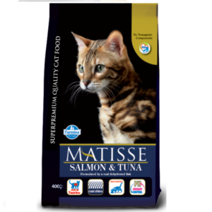 Сухий корм Farmina MATISSE SALMON & TUNA з лососем та тунцем.
