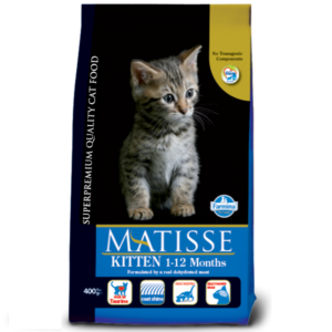 Сухий корм Farmina MATISSE KITTEN для кошенят, вагітних та годуючих кішок з куркою.