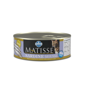 Вологий корм Farmina MATISSE CAT MOUSSE SARDINE для кішок з сардиною.