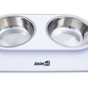 AnimAll миска металева 420 мл на підставці