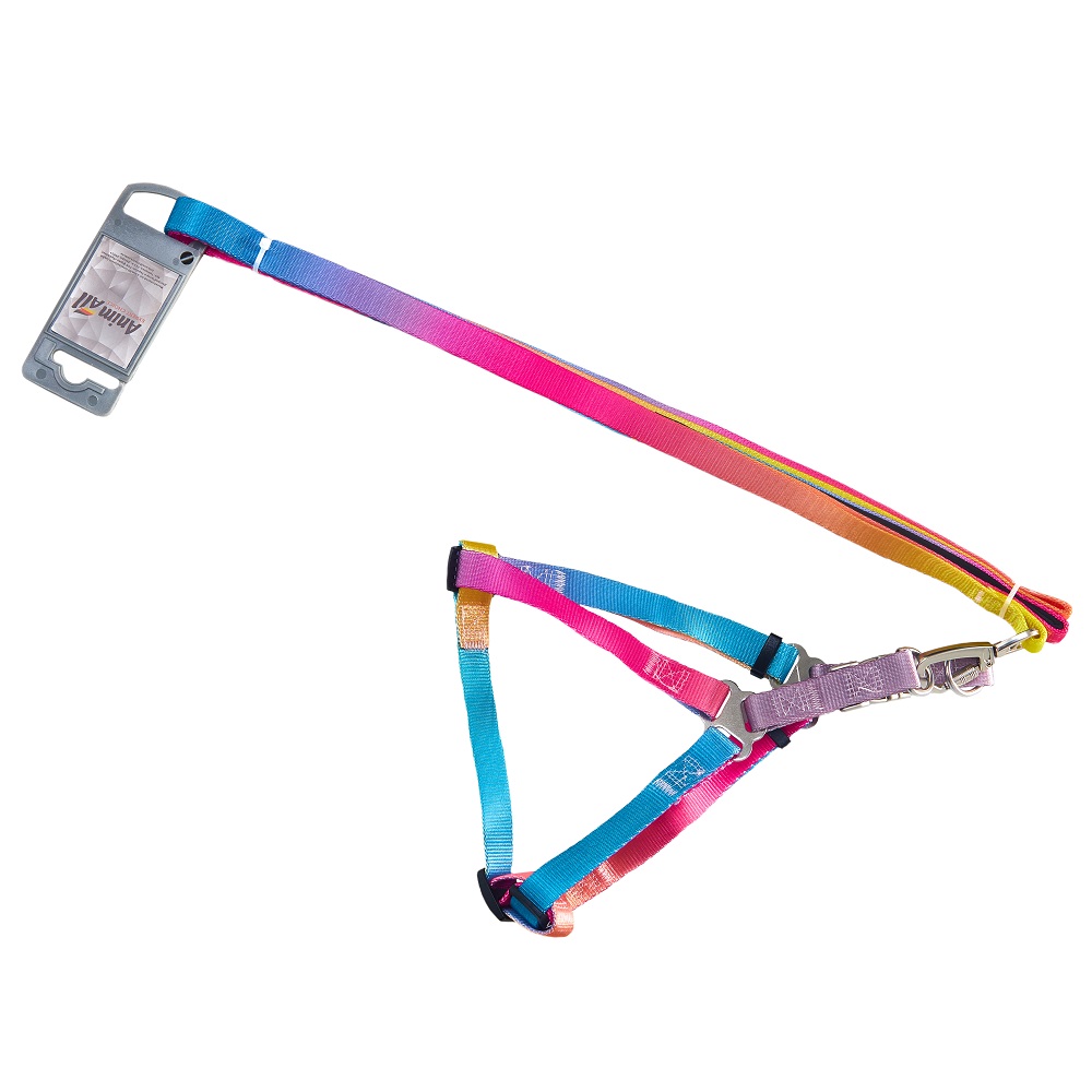 Комплект шлея з повідцем AnimAll, пантон 1