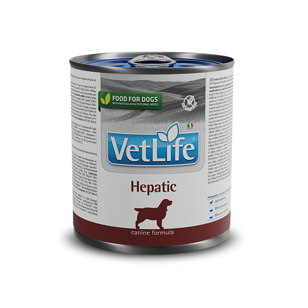 Вологий корм Farmina Vet Life Hepatic для собак дієт. харчування, при хронічній печінковій недостатності