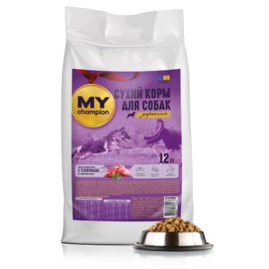 My Champion (Мій чемпіон) Повнораціонний сухий корм для собак з телятиною