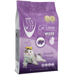 Бентонітовий наповнювач VanCat Lavender для туалету