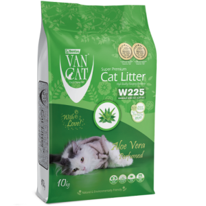 Бентонітовий наповнювач VanCat AloeVera для туалету