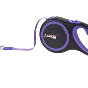 AnimAll Рулетка-повідець для собак, стрічка (5 м, до 50 кг)