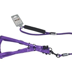 Синій набір поводок і нашийник від торгової марки AnimAll.