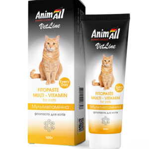 AnimAll VetLine фітопаста мультивітамінна для котів.