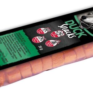 Ласощі для собак Alpha Spirit Snacks напіввологі беззернові кубики з качкою 35 г