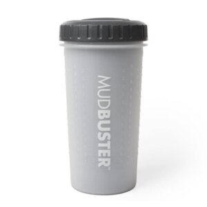 Лапомийка для собак Dexas MudBuster Lidded L з кришкою 22 см Сірий (PW720L-429)