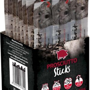 Ласощі для собак Alpha Spirit Sticks напіввологі беззернові палички з прошуто 30 шт х10 г