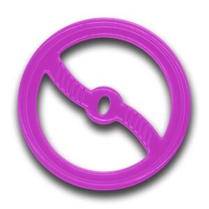 Іграшка для собак Bionic Opaque Toss-N-Tug Org (Опак Тосс-Н-Таг) кільце фіолетове