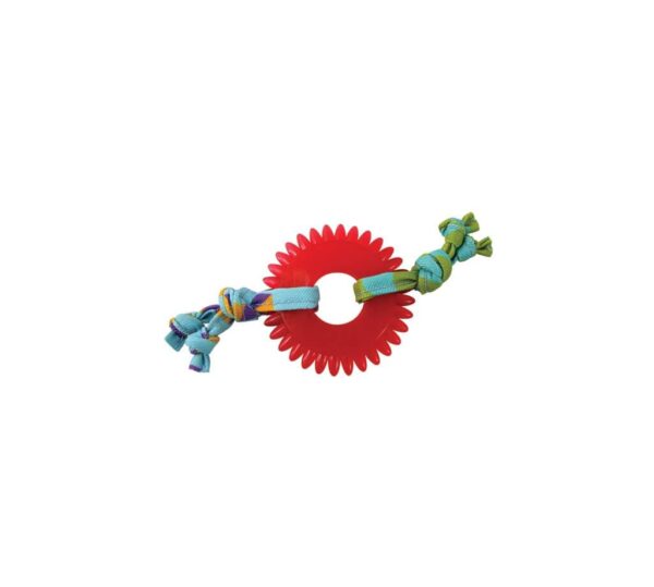 Іграшка для котів Petstages Kitty Chew Wheel (Колесо) червоний 5,1х12,7х1,3см