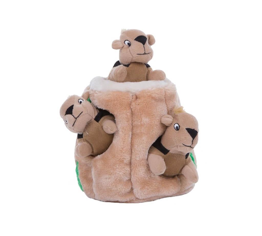 Іграшка для собак Outward Hound інтерактивна Hide-A-Squirrel (Білка-Схованка) 11,5 см