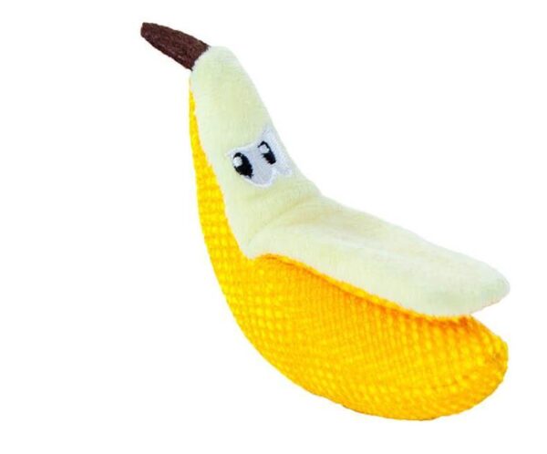 Іграшка для кішок Petstages Dental Banana для зубів з котячою м'ятою 12см