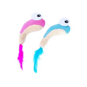 Іграшка для кішок Petstages Dental Shrimpies креветки з котячою м'ятою 13 см/х2 шт