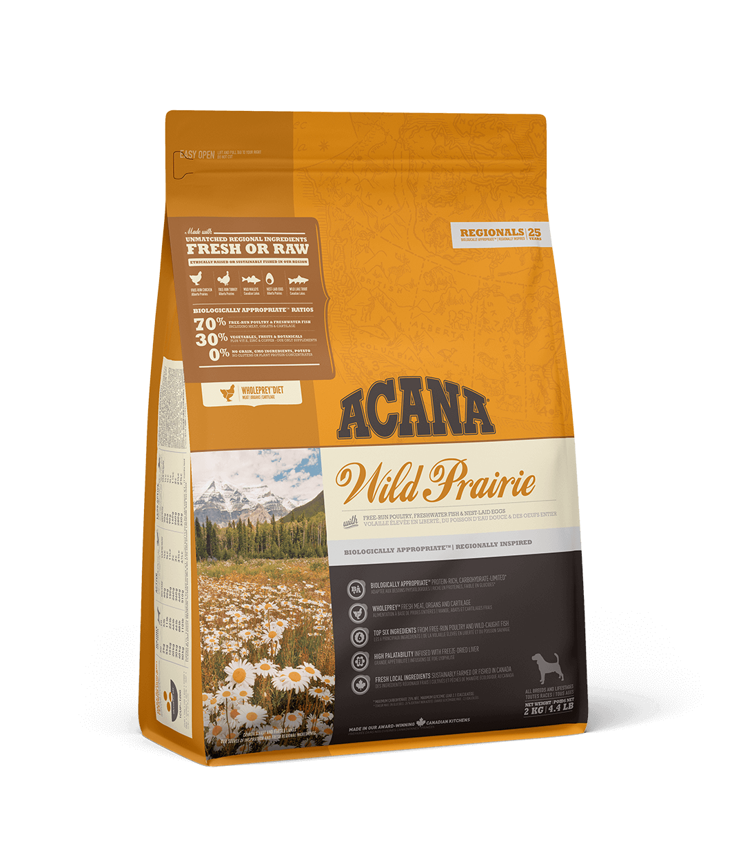 Сухий корм для собак усіх порід та стадій життя ACANA Wild Prairie 2 кг (a54021)