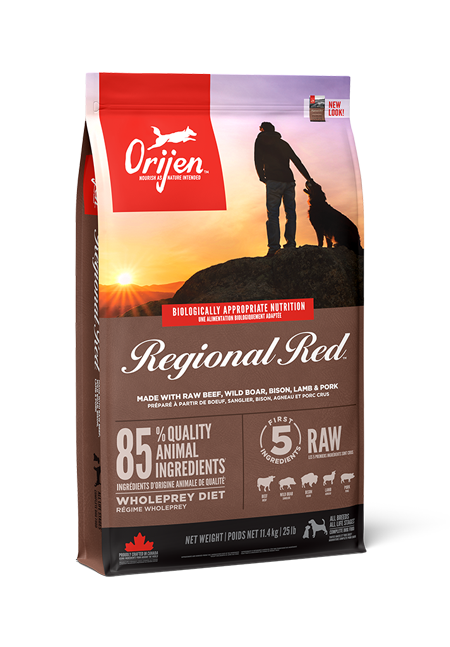 Сухий корм для собак всіх порід та всіх стадій життя Orijen Regional Red Dog 11,4 кг