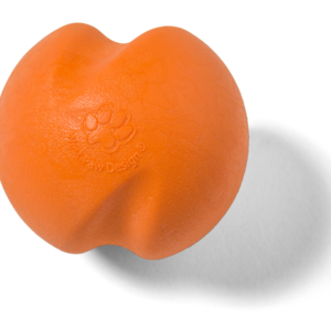 Іграшка для собак West Paw Zogoflex Jive Dog Ball Джив супер-м'яч 8 см Помаранчевий (ZG071TNG)