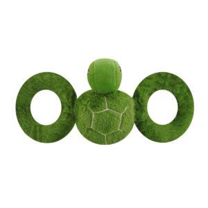 Іграшка для собак Jolly Pets TUG-A-MAL Черепаха з пищалками для перетягування Середня