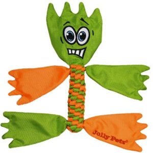 Іграшка для собак Jolly Pets FLATHEADS Квітка хрустка пищалка Мала