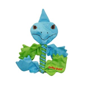 Іграшка для собак Jolly Pets FLATHEADS Ігуана хрустка пищалка Середній
