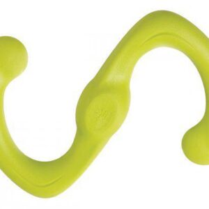Іграшка для собак West Paw Zogoflex Bumi Tug Toy S-подібна 24 см Cалатовий (ZG051GRN)