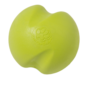 Іграшка для собак West Paw Zogoflex Jive Dog Ball Джив супер-м'яч 6 см Cалатовий (ZG070GRN)