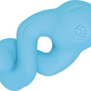 Іграшка для собак West Paw Zogoflex Tizzi для ласощів 18 см Блакитний (ZG061AQA)