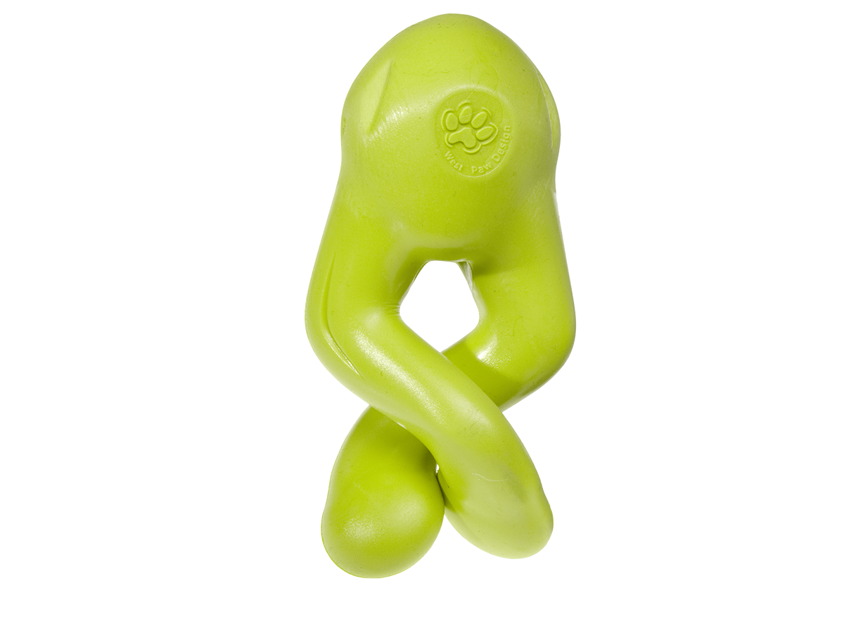 Іграшка для собак West Paw Zogoflex Tizzi для ласощів 18 см Салатовий (ZG061GRN)