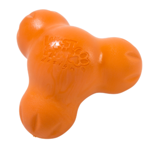 Іграшка для собак West Paw Zogoflex Tux Treat для ласощів 13 см Помаранчева (ZG041TNG)