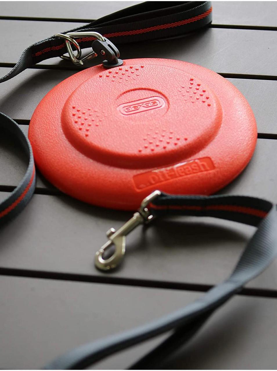 Іграшка для собак Dexas Off Leash Frisbee Flyer Фрізбі з карабіном - Зображення 5