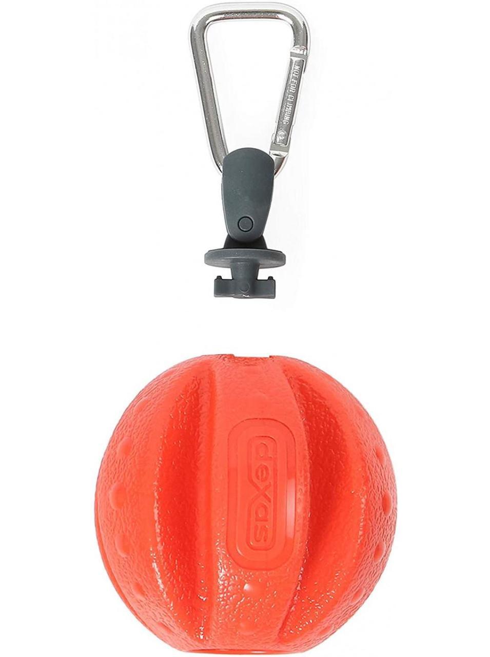 Іграшка для собак Dexas Off Leash Reaction Ball м'яч з карабіном - Зображення 2