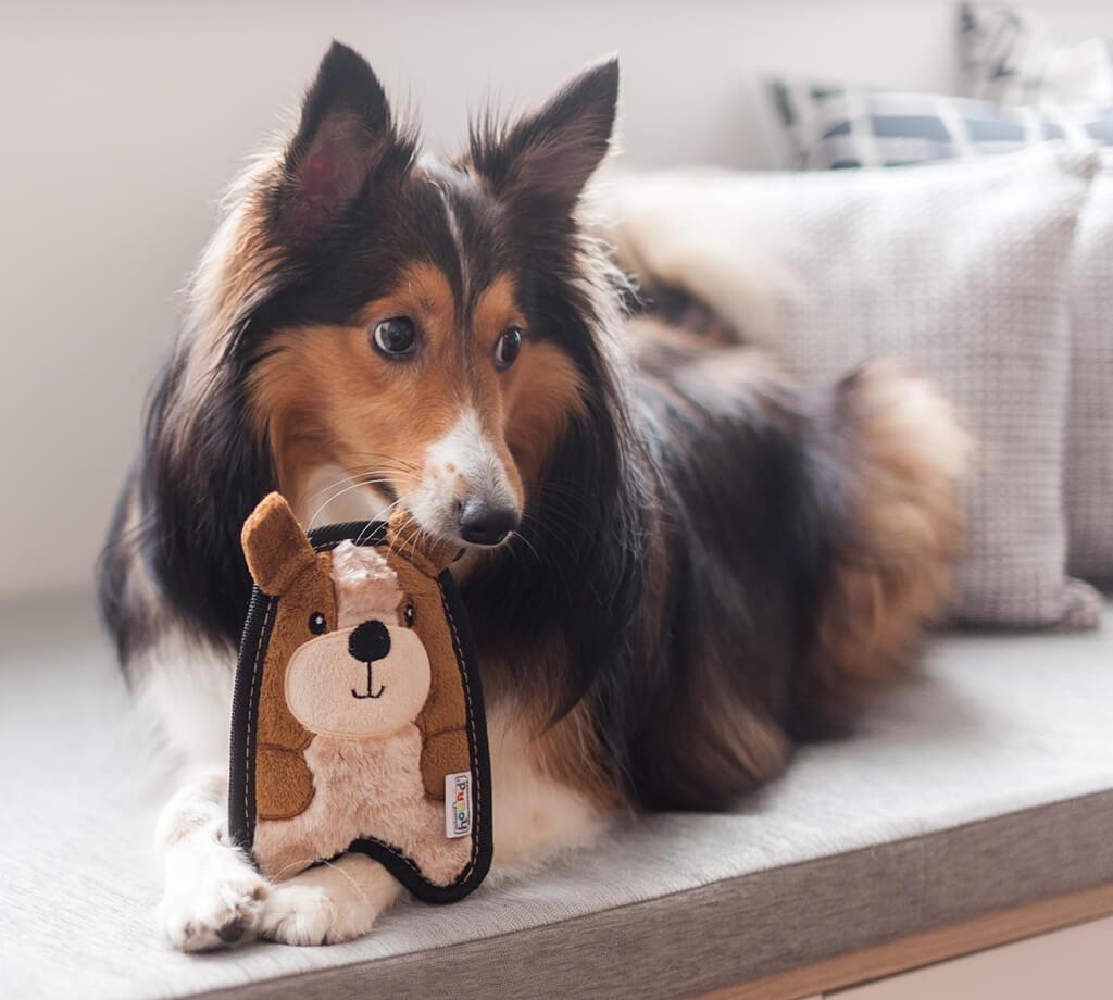 Іграшка для собак Outward Hound Invincibles Minis Puppy XS пищалка Непереможне щеня міні - Зображення 2