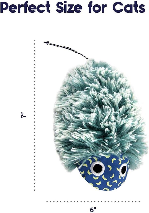 Іграшка для котів Petstages Nighttime Cuddle Toy Bug (Жучок ) 26,7х19,1х7,9см блакитний - Зображення 2