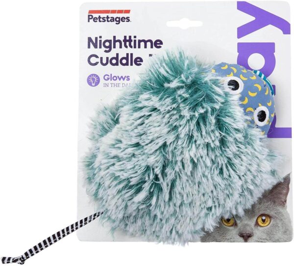 Іграшка для котів Petstages Nighttime Cuddle Toy Bug (Жучок ) 26,7х19,1х7,9см блакитний - Зображення 4