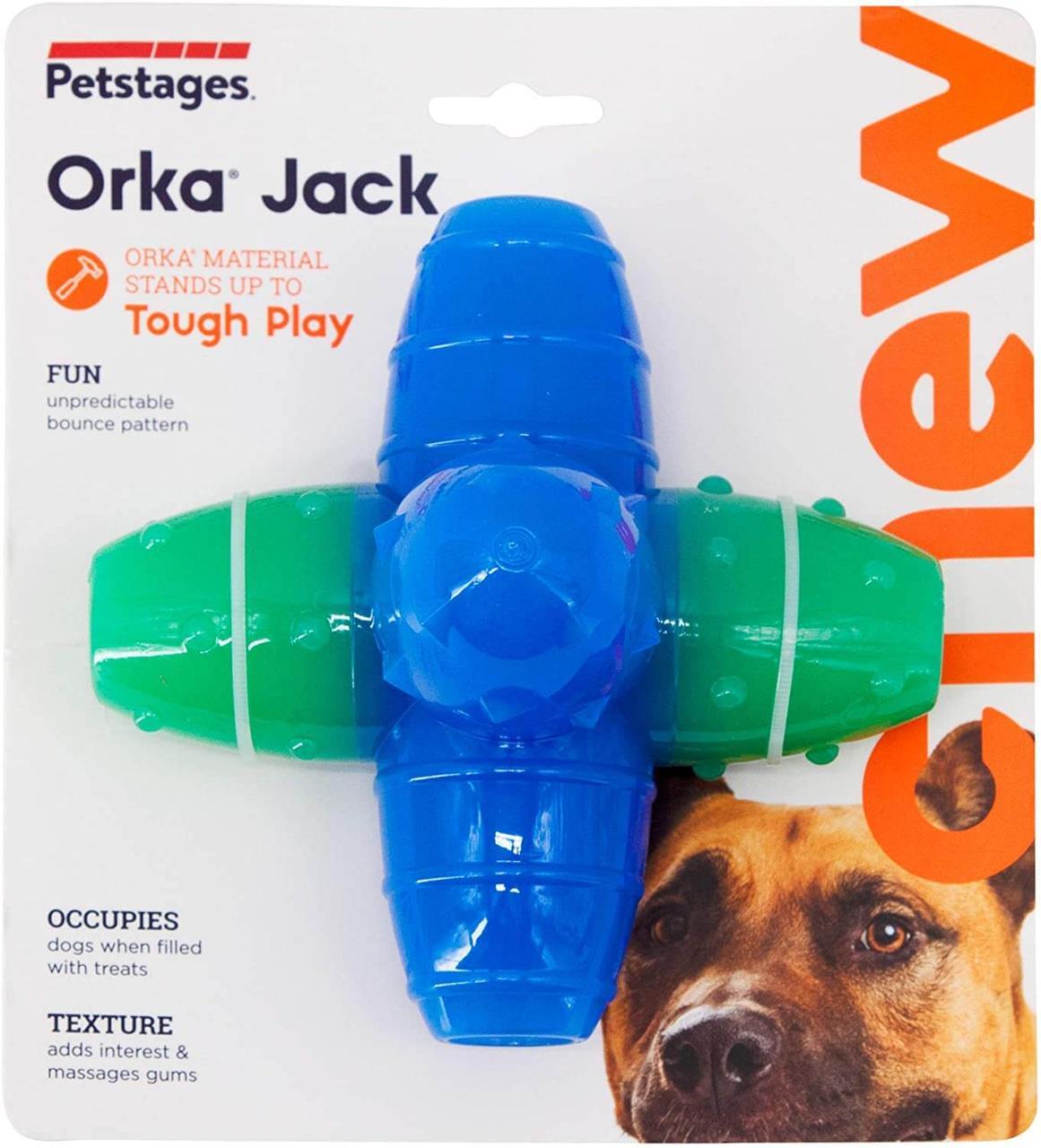 Іграшка для собак Petstages Orka Jack Pet Spclty (Орка Джек) 21,6x19,1x11,4 см - Зображення 2