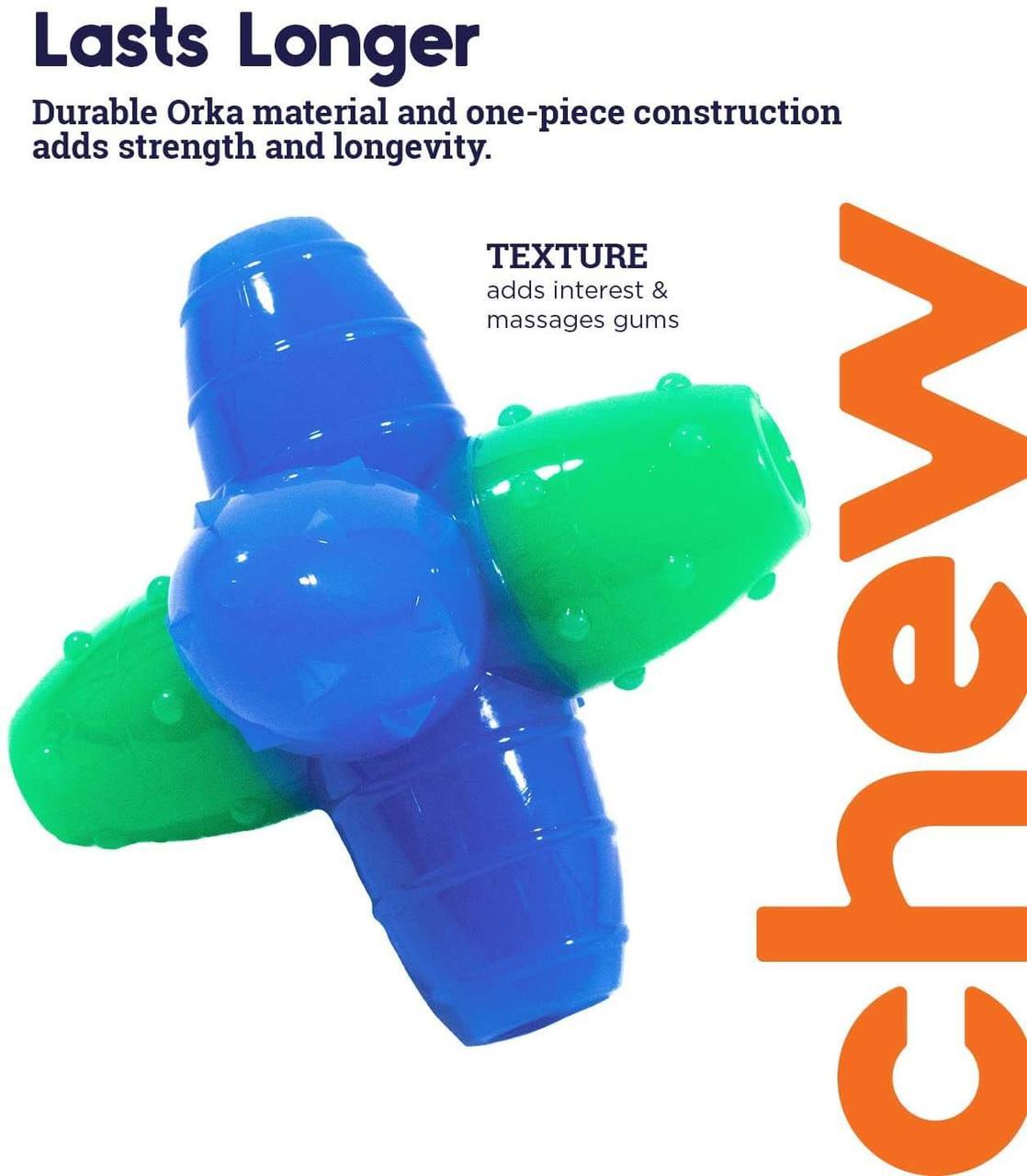 Іграшка для собак Petstages Orka Jack Pet Spclty (Орка Джек) 21,6x19,1x11,4 см - Зображення 3