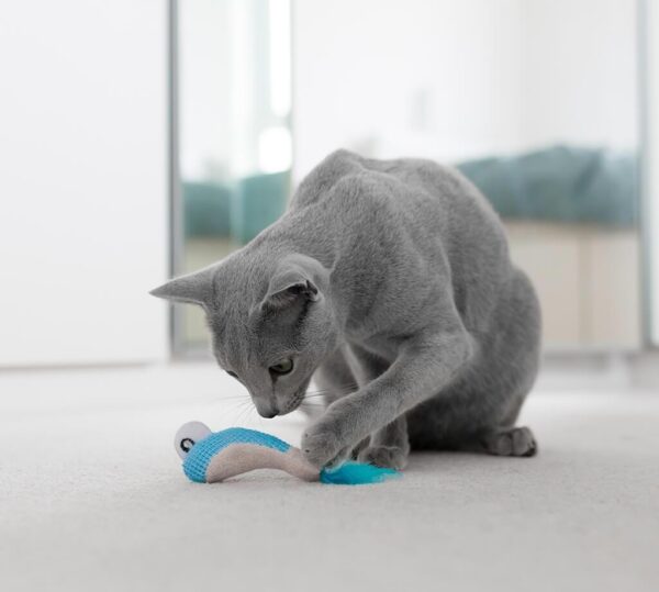 Іграшка для кішок Petstages Dental Shrimpies креветки з котячою м'ятою 13 см/х2 шт - Зображення 3