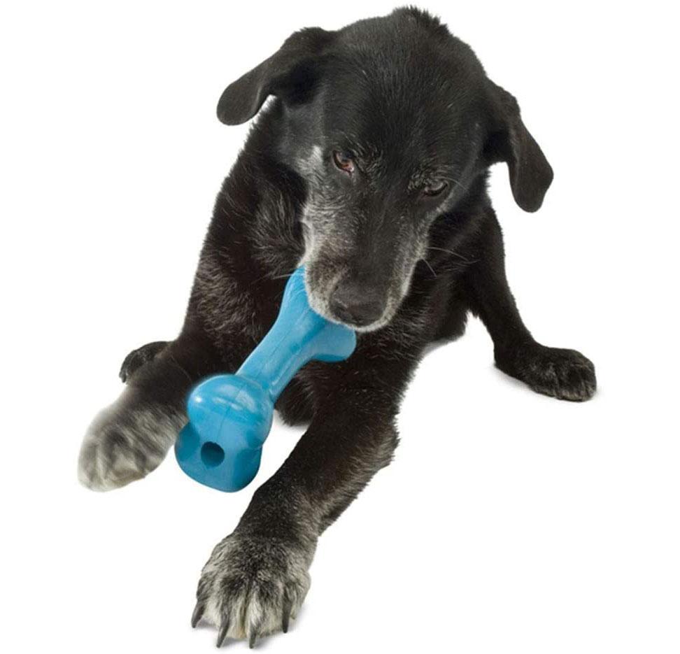 Іграшка для собак Planet Dog Orbee-Tuff Tug Bone Blu (Орбі Боне Кістка) 16 см - Зображення 4