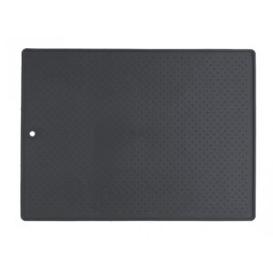 Килимок антиковзкий під миски Dexas Bowl Grippmat L для собак та котів 60х43 см Темно-сірий (PW950432)