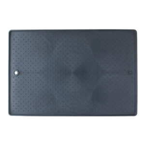 Килимок антиковзкий під миски Dexas Bowl Grippmat S для собак та котів 33x48 см Темно-сірий (PW900432)