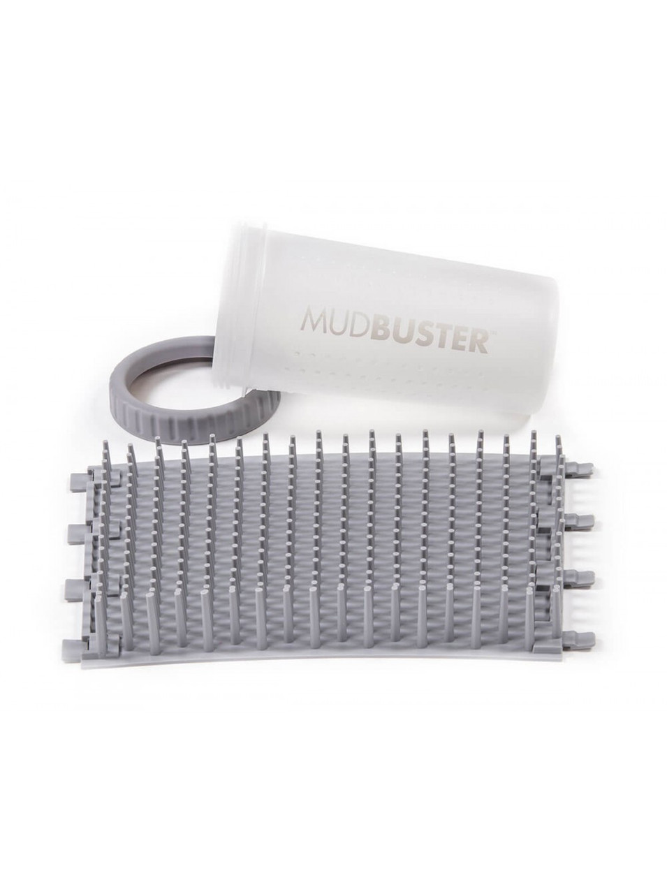 Лапомийка для собак Dexas MudBuster Lidded L з кришкою 22 см Сірий (PW720L-429) - Зображення 5