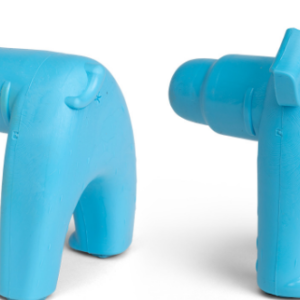 Аксесуар іграшки West Paw Zogoflex Toppl Treat Toy для собак Toppl Stopper Стопер Блакитний (ZG086AQA)