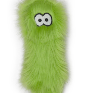 Іграшка для собак West Paw Сuster Zogoflex HardyTex пухнаста пищалка 28х8 см Салатовий